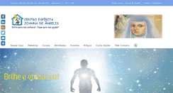 Desktop Screenshot of joannadeangelis.org.br